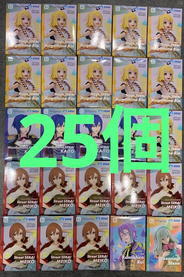 プロジェクトセカイ feat. 初音ミク Desktop フィギュア 25個