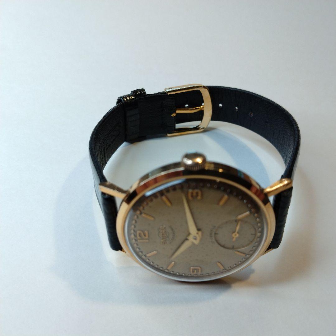 【1950s】ENICAR スモセコ OH済 ヴィンテージ腕時計