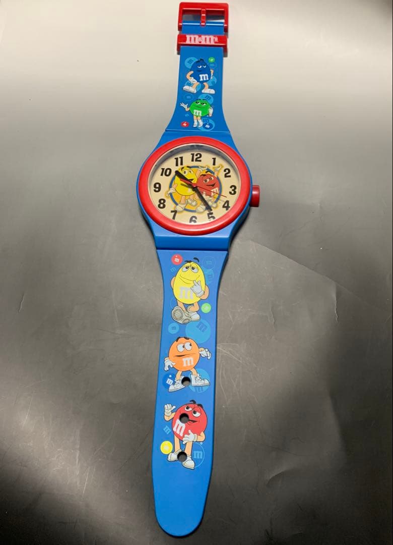 #124エムアンドエムズ　クロック　時計　アメトイ　ディスプレイ　サイン　M&M