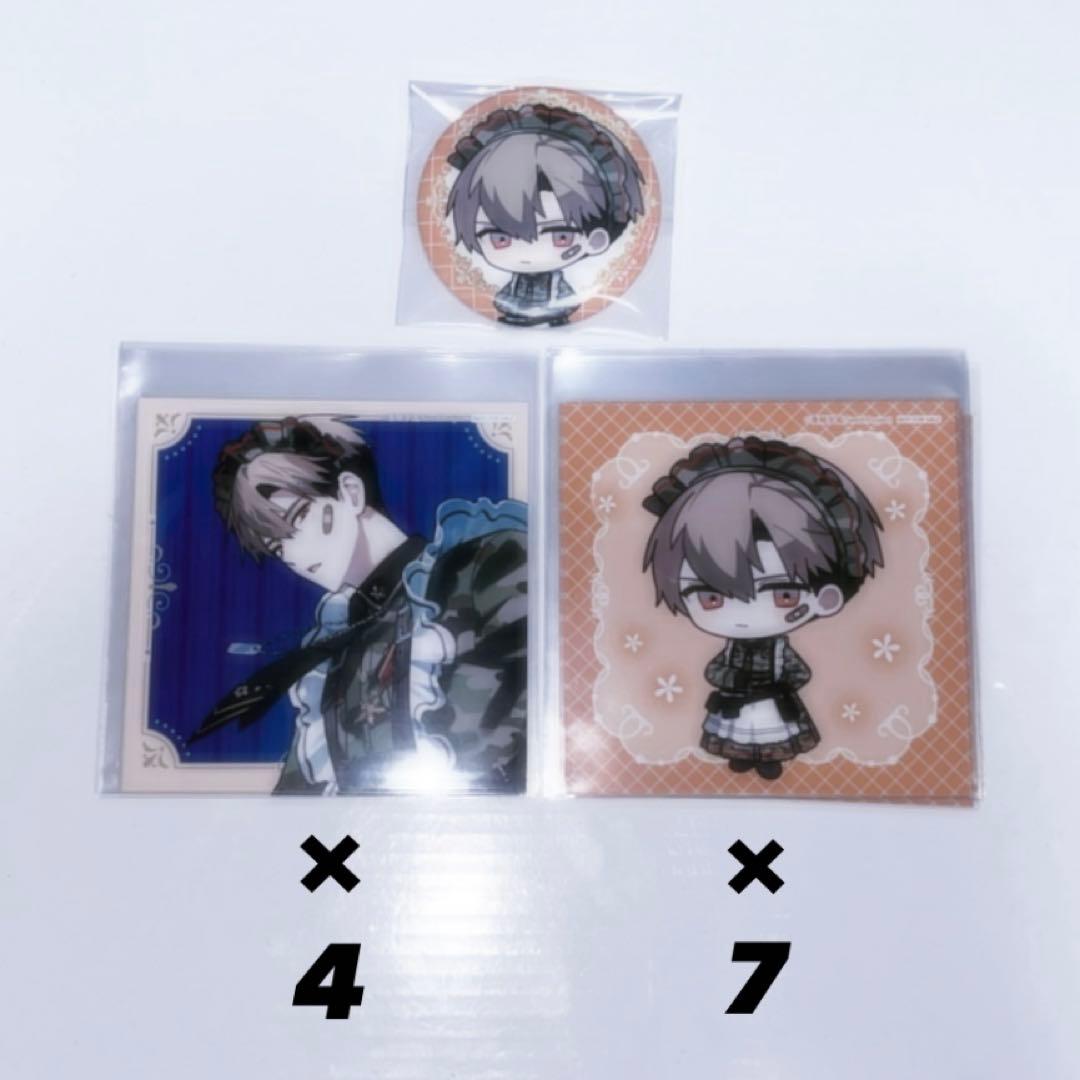 BOYS be MAID ! 雨鬼 籠 ボーイズビーメイド 缶バッジ 特典