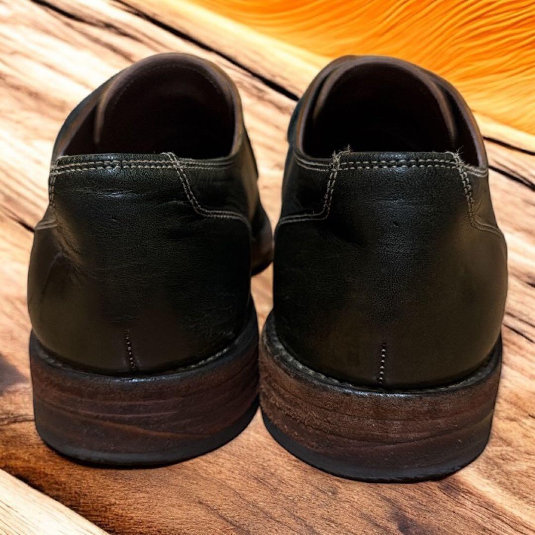 MOTO W外羽根 Plain Toe Oxford 1632 グリーン