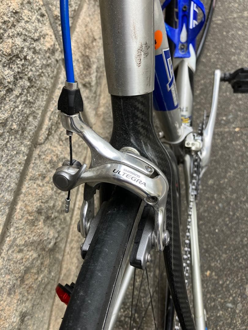 TREK2000 ロードバイク シルバー/ブルー