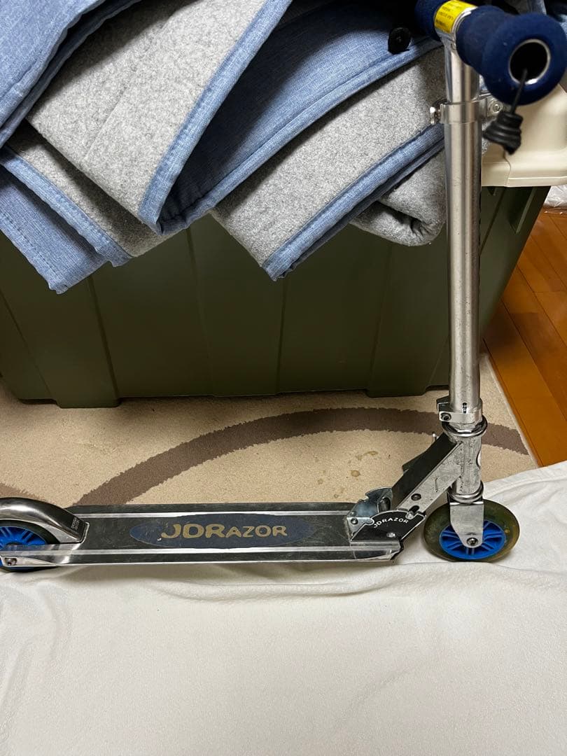 JORAZOR  キックボード キックスケーター. 青　オレンジ