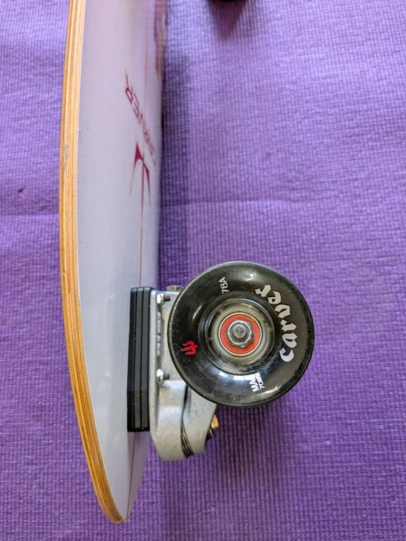 carver カーバー スケート サーフスケート 全長:74㎝幅:24㎝ 当時物