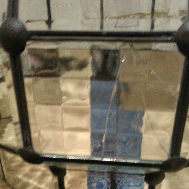 銅製吊り下げランプ