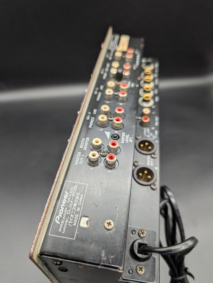 【動作確認済み】Pioneer DJM-600 DJミキサー