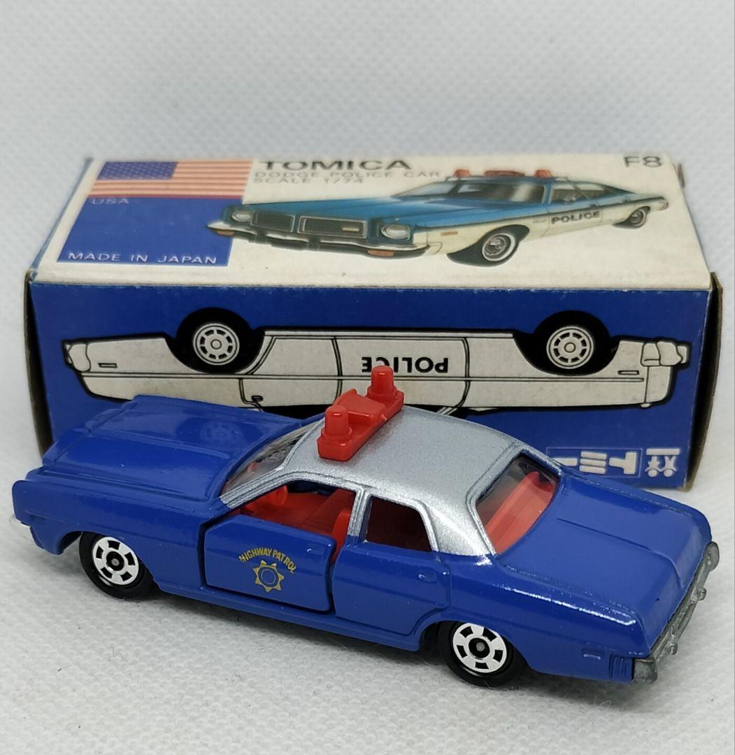 《青箱トミカF8-1-8》ダッジコロネットカスタム【アメリカンポリスカーフェアC