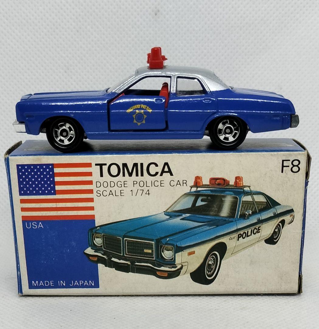 《青箱トミカF8-1-8》ダッジコロネットカスタム【アメリカンポリスカーフェアC