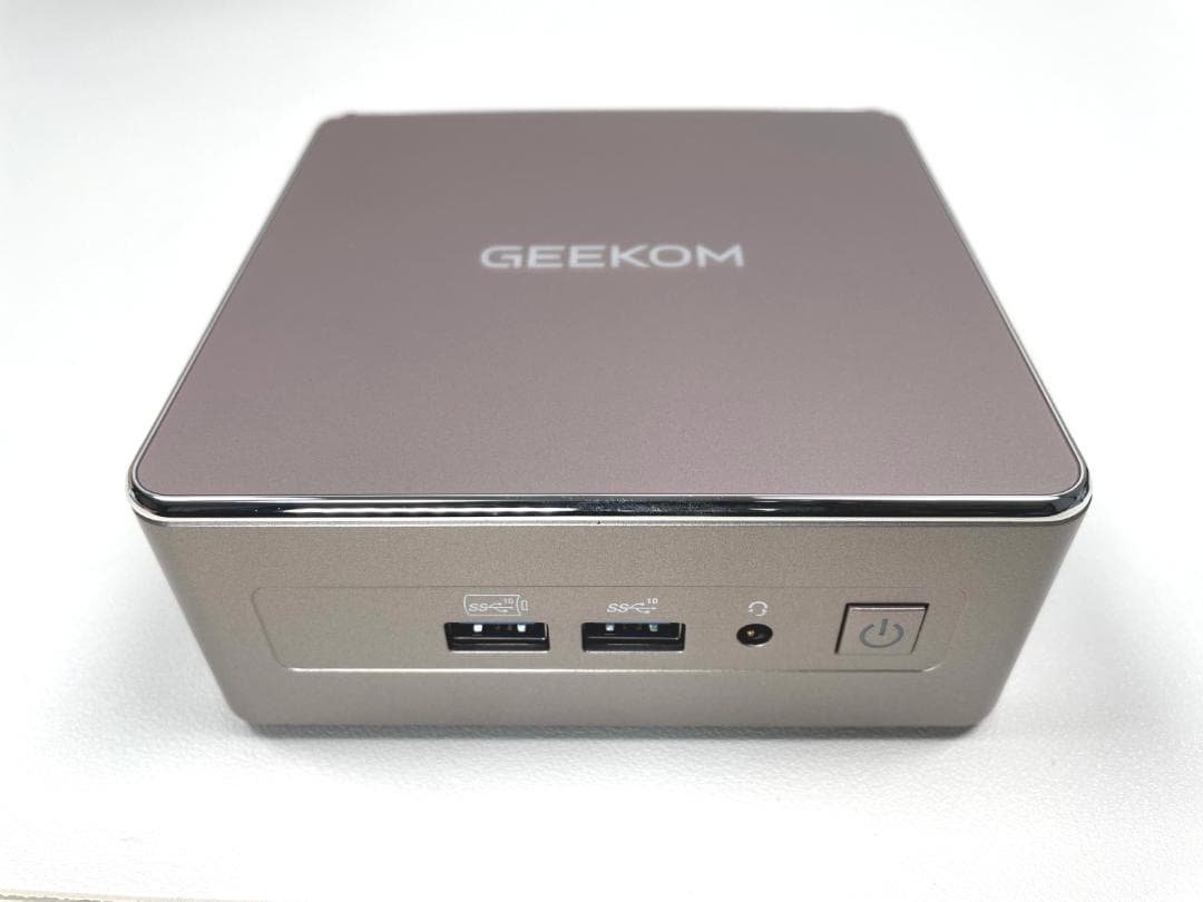 使用短め GEEKOM A5 ミニPC ／ Ryzen 5 7430U