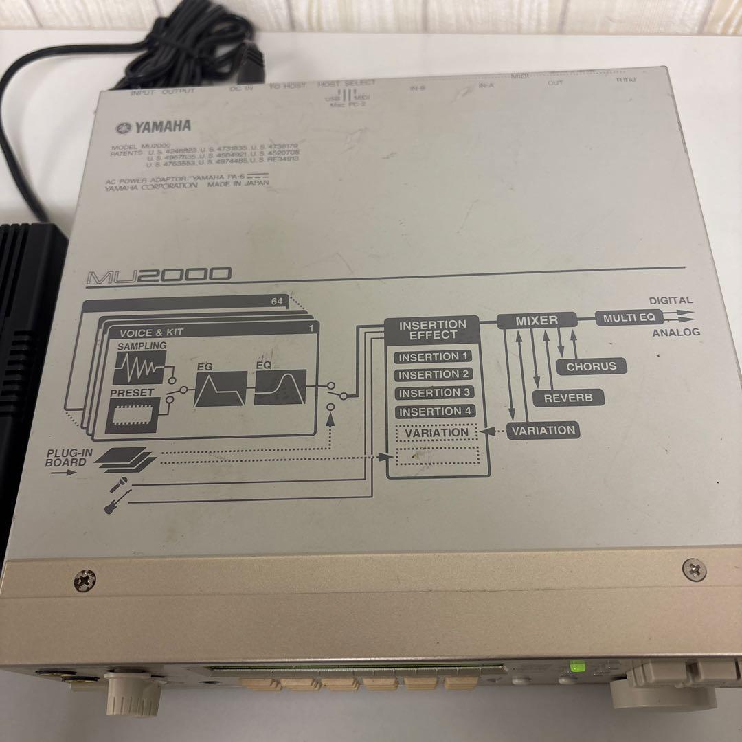m*6様 ヤマハ 音源モジュール TONEGENERATOR MU2000 MU