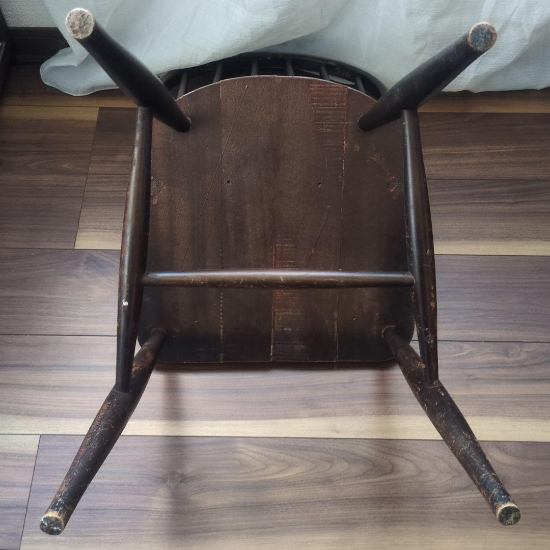 ercol アーコール　ビンテージ　アンティーク　チェア　古道具　送料込