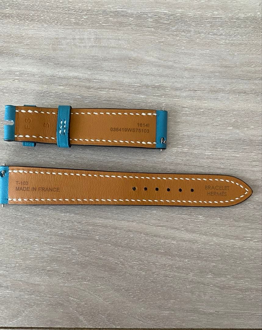 HERMESエルメス Hウォッチ用スモール 替えストラップ 新品同様