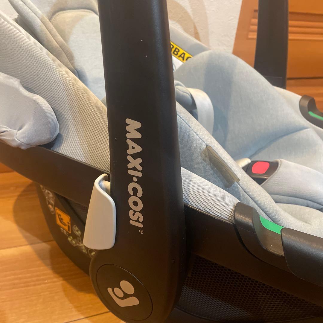 MAXI-COSI 車用チャイルドシート グレー　ペブル360