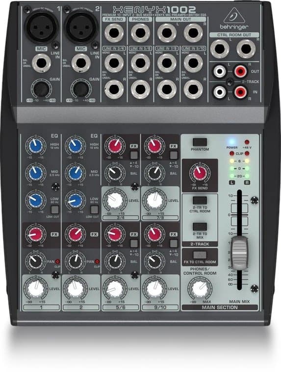 配信機器・PA機器・レコーディング機器 BEHRINGER Powerplay Pro-XL / XENYX 1002