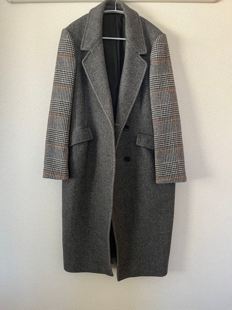 ジャケット・アウター ELENDEEK HELLINGBONE &CHECK CHESTER