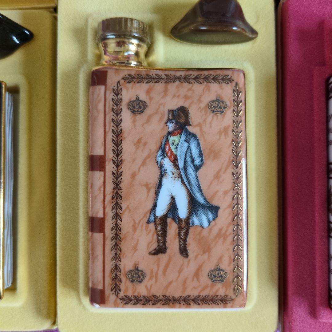 ♦️CAMUS♦️ナポレオンデザインのブランデーミニボトル3点セット