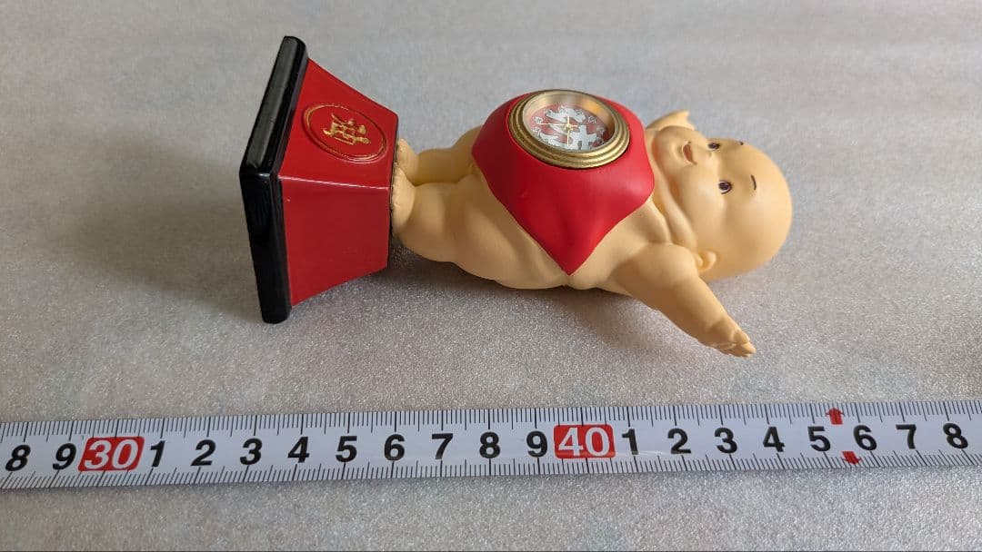 千と千尋の神隠し　帰ってきた坊　ミニ置時計　フィギュアキーホルダー　セット