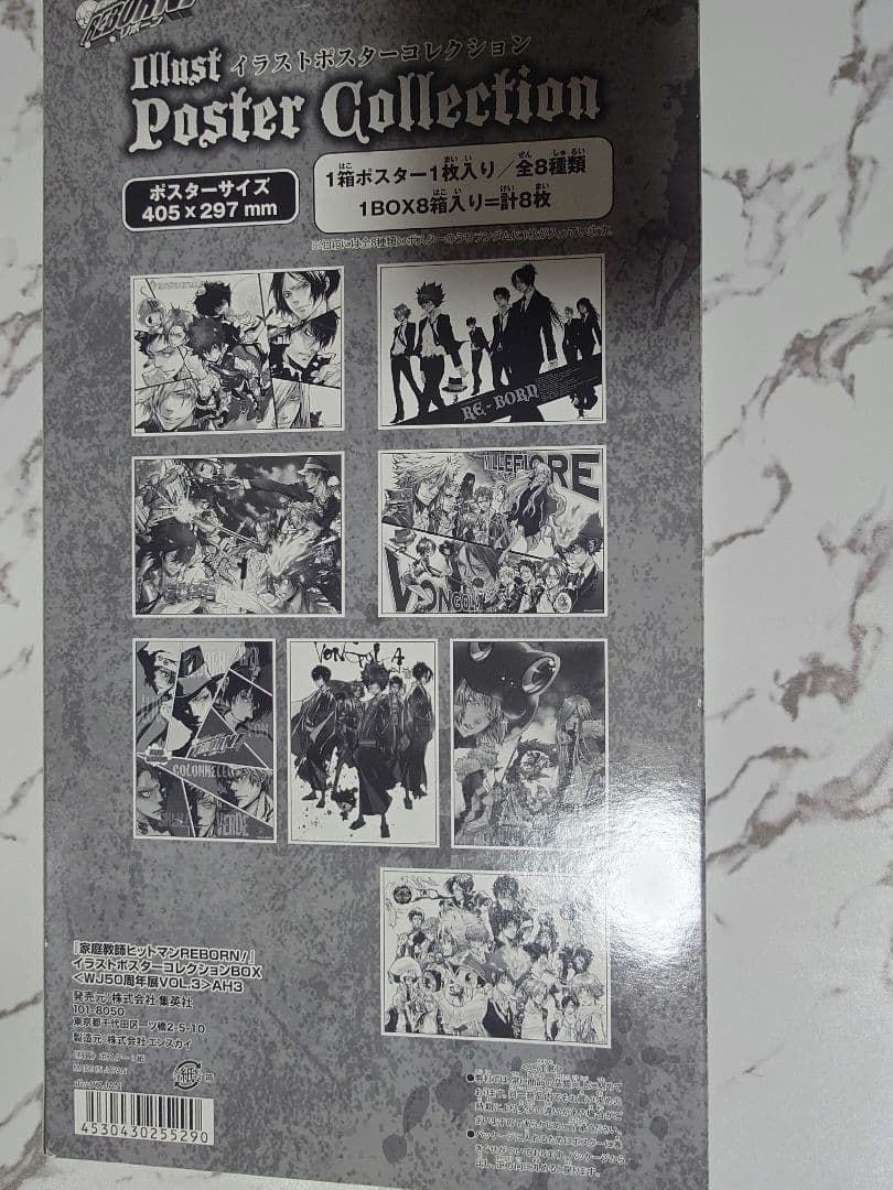 【レア】家庭教師ヒットマンREBORN! イラストポスターコレクション
