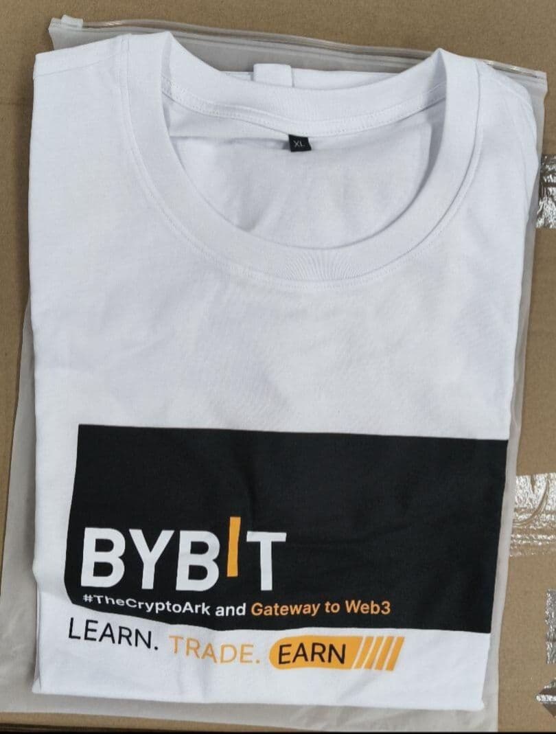 Bybit VIP限定グッズ Tシャツ、パーカー、キャップ サイズ XL