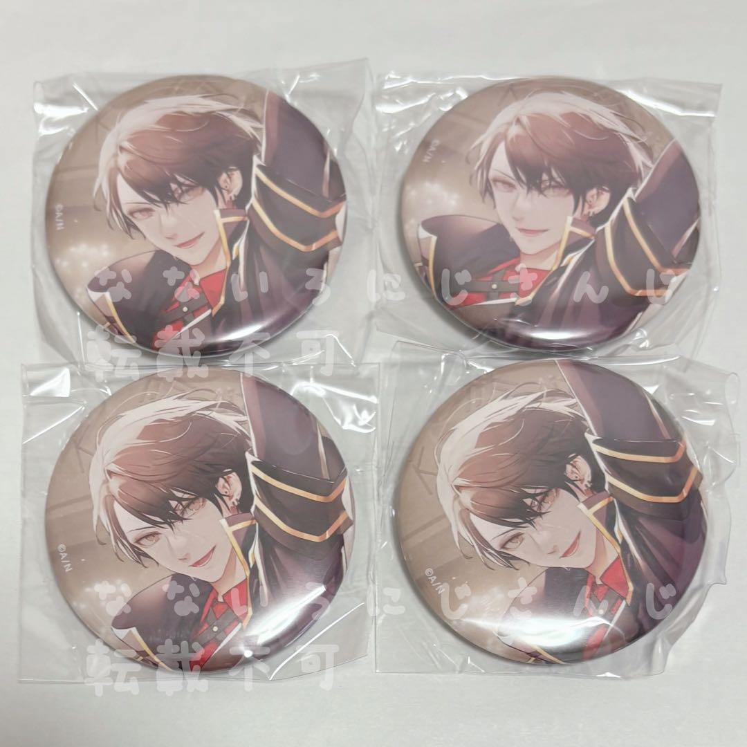缶バッジ　4点　にじさんじ　加賀美ハヤト　ワンマンライブ