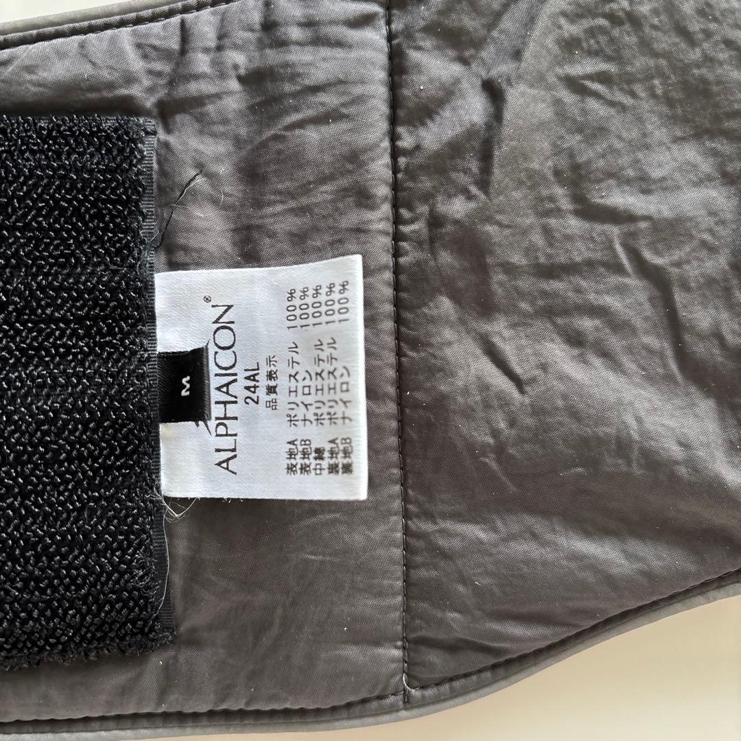 アルファアイコンエアライナー　Mサイズ 黒