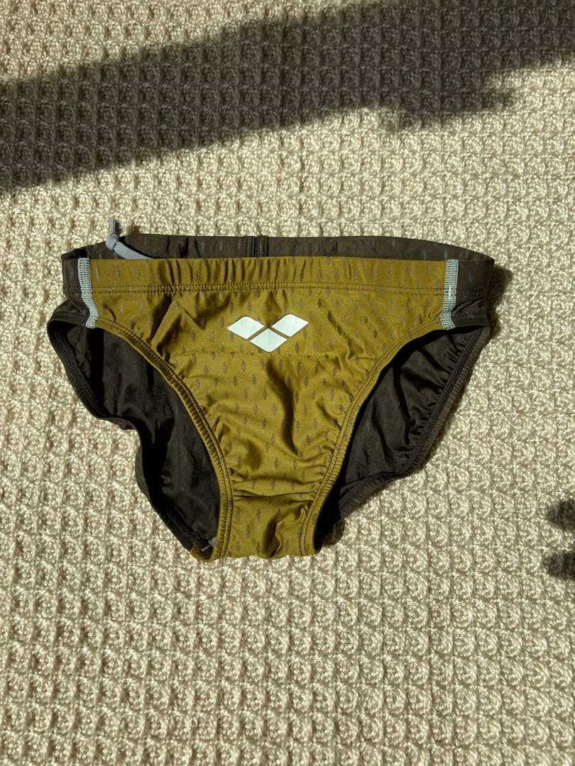 ARN-6009M エールブルー リミック　競泳水着　競パン オリーブグリーン