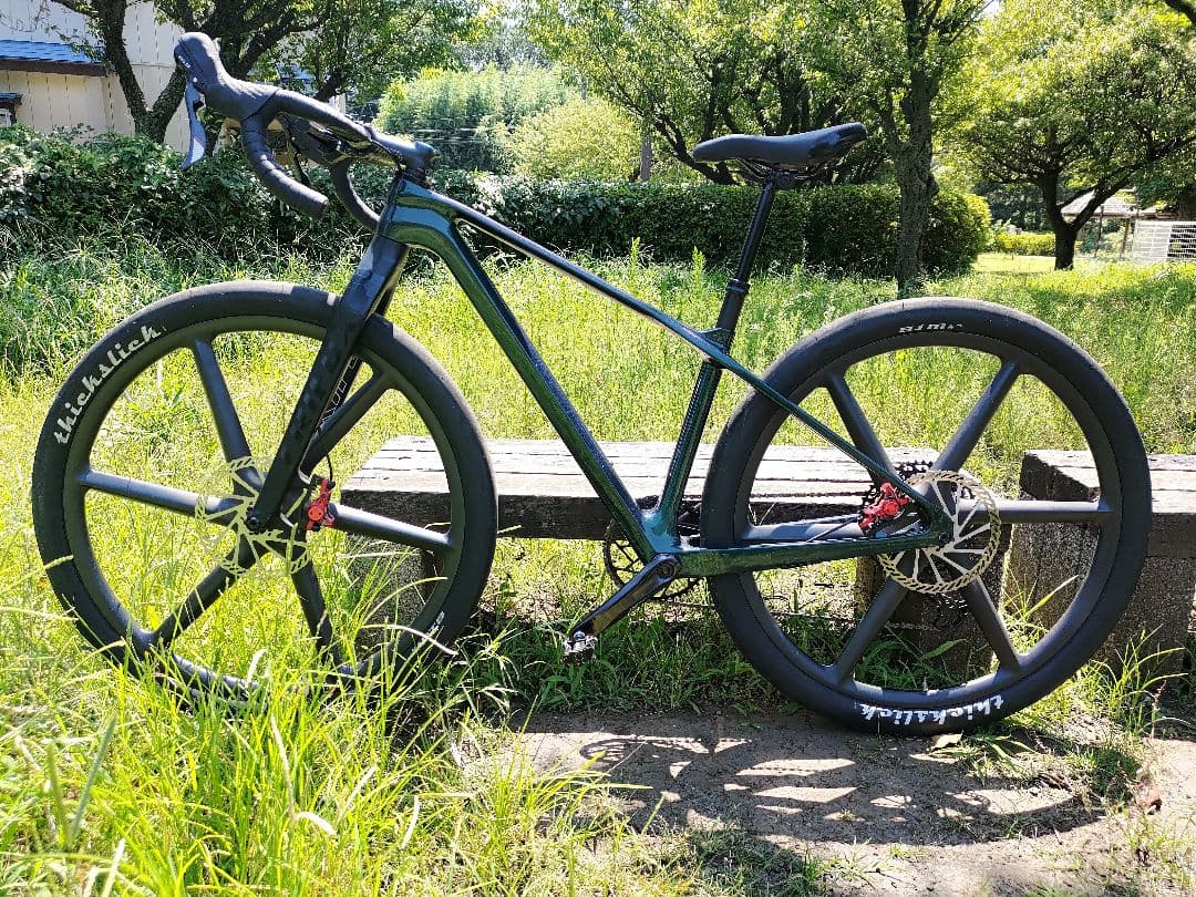 セコッティMTB29erカーボンフレームSサイズ、カーボンホイール