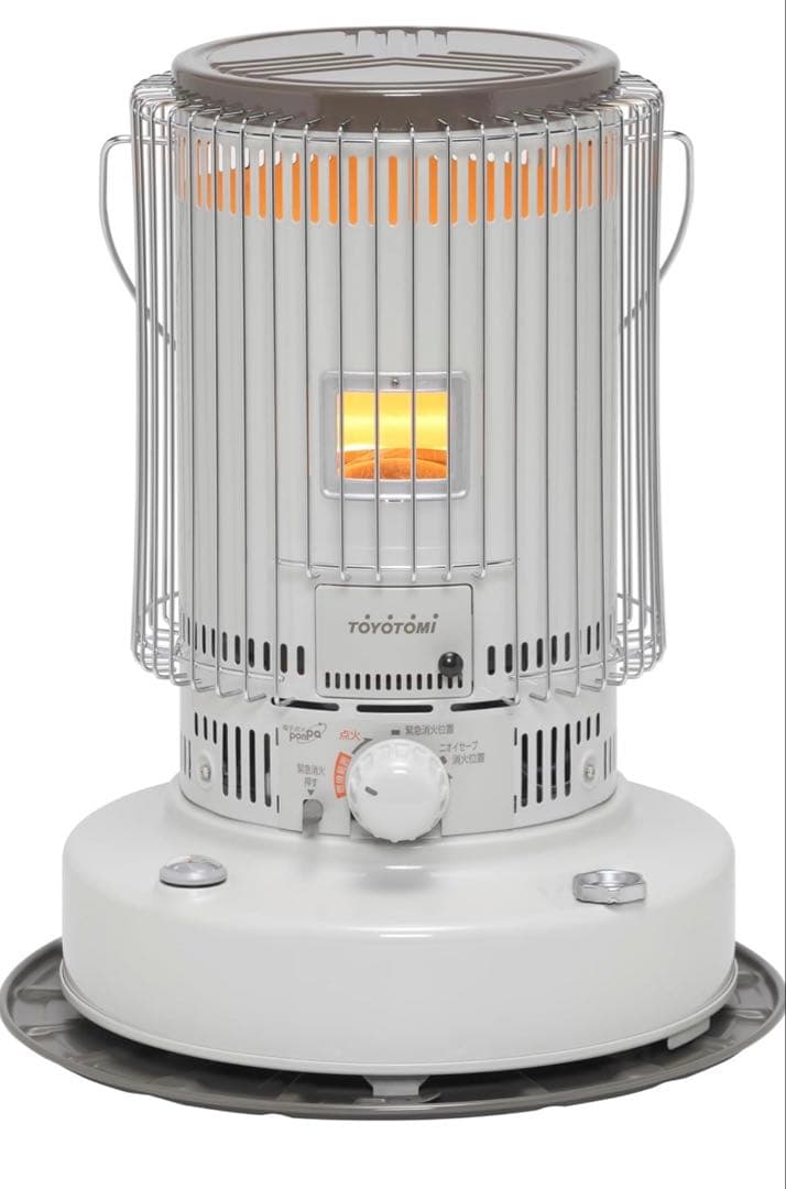 【新品・未使用】トヨトミ 石油ストーブ ホワイト　KS-67H