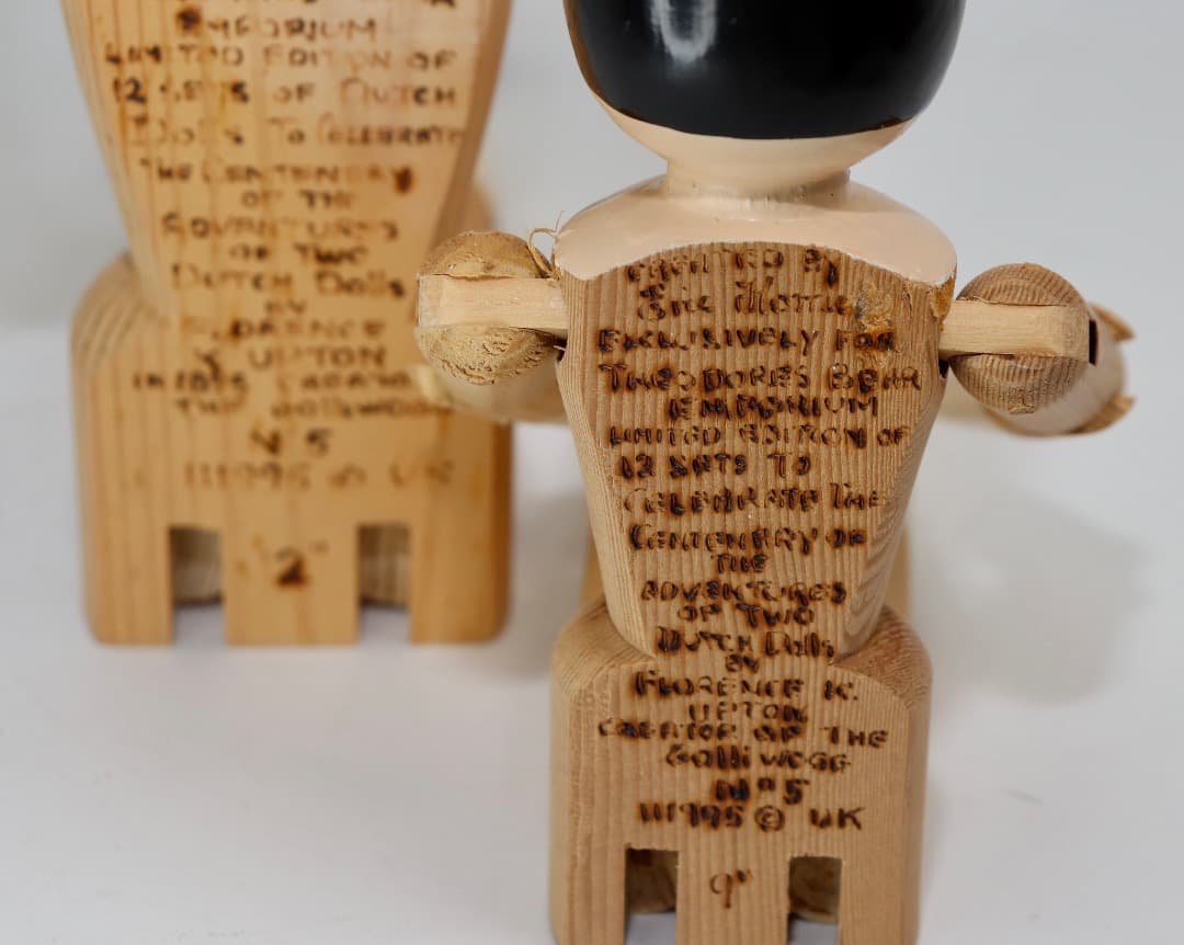 Golli Peg Doll Set ビンテージアーティスト人形3体セット