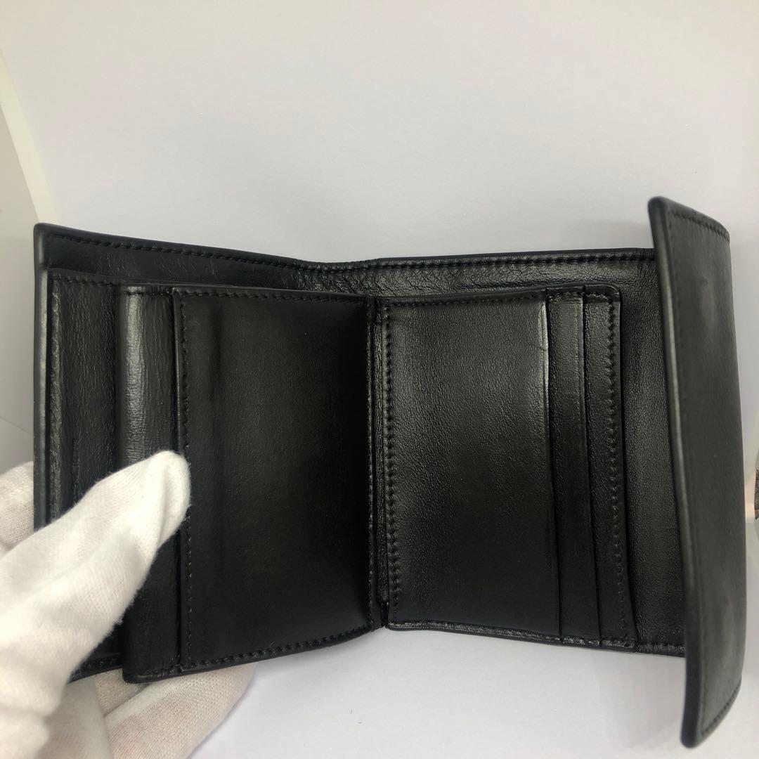 【美品】CELINE セリーヌ　三つ折り財布　スモール トリフォールドウォレット