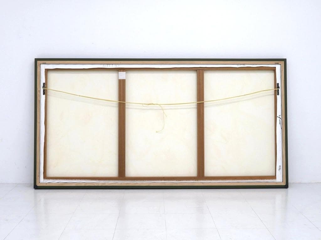 真作保証　荻野 夕奈　白木蓮　油彩　油絵　アート　芸術　絵画