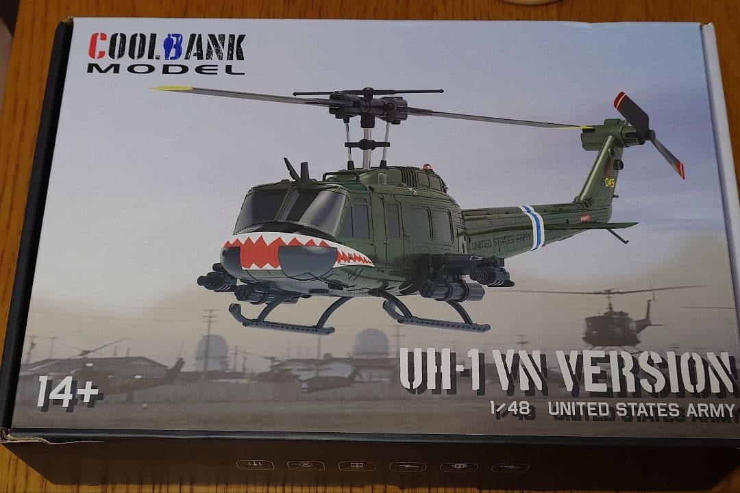 COOLBANK UH-1 VN VERSION 1/48　ラジコンヘリコプター