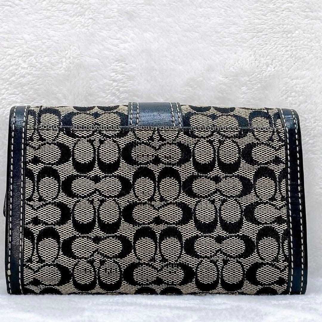 小物 Coach Soho Mini Signature Flap Wallet