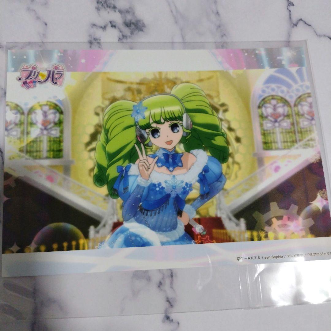 プリパラ 非売品　おねむ　ファルル　ステッカー　プリティーオールフレンズ　カード