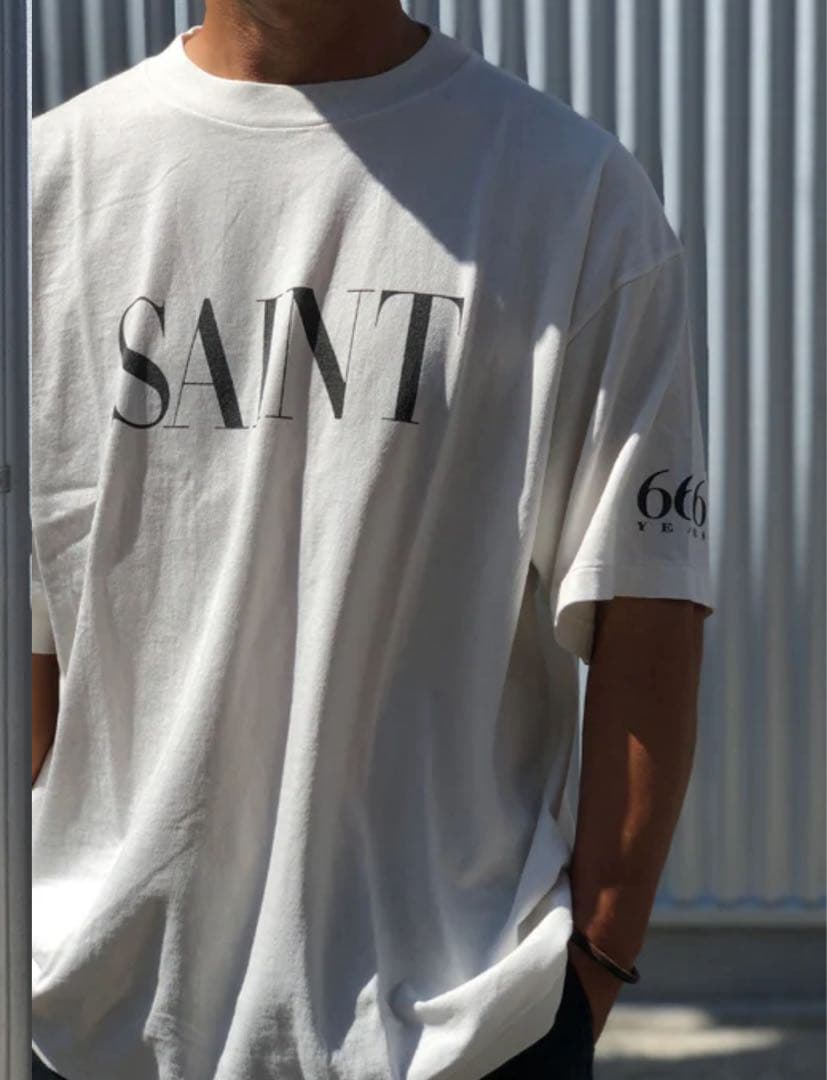 新品 国内正規品　SAINT Mxxxxxx SS TEE/SAINT