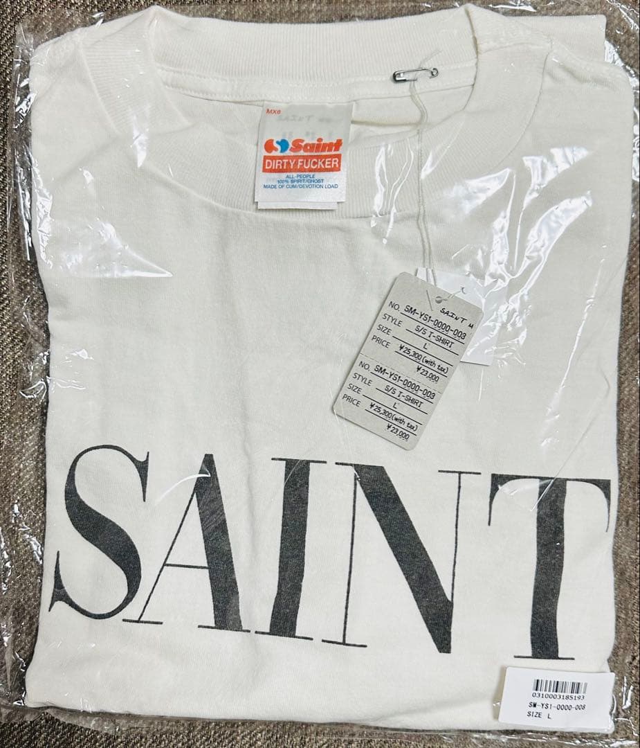 新品 国内正規品　SAINT Mxxxxxx SS TEE/SAINT