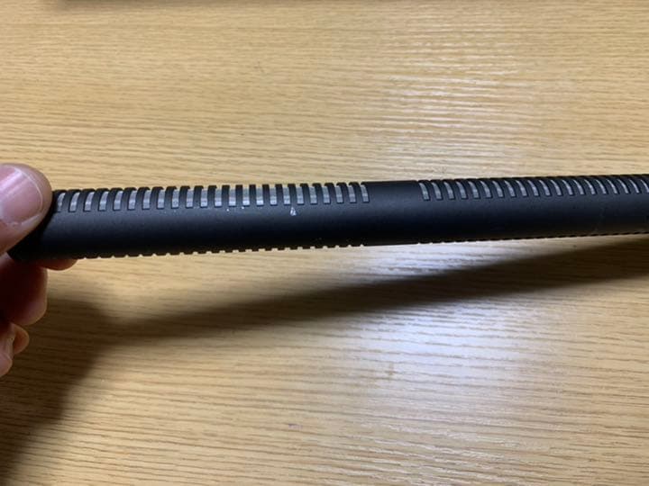 Audio technica AT835b ウィンドシールド付