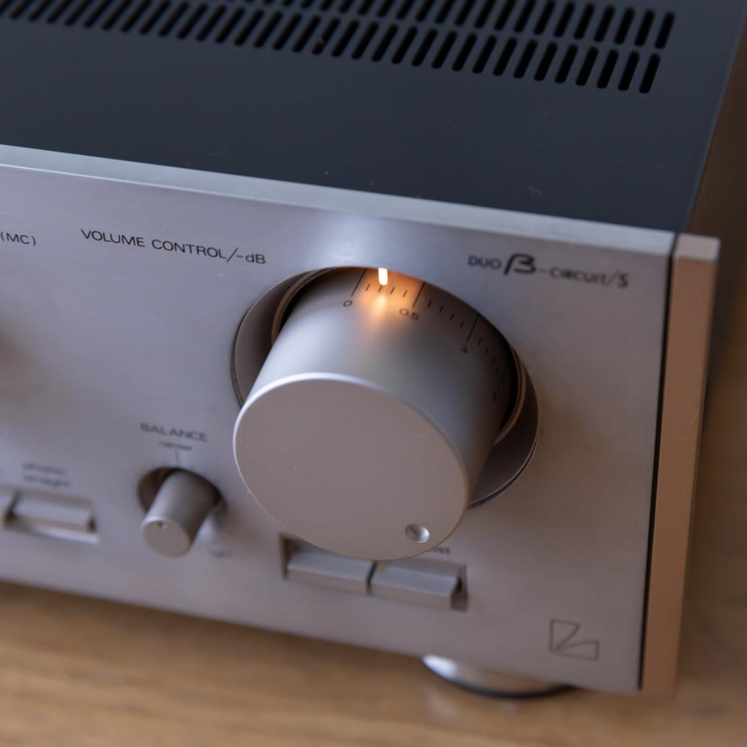 LUXMAN L-430 ステレオインテグレーテッドアンプ 通電音出し確認