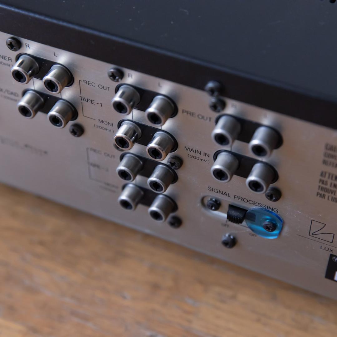 LUXMAN L-430 ステレオインテグレーテッドアンプ 通電音出し確認