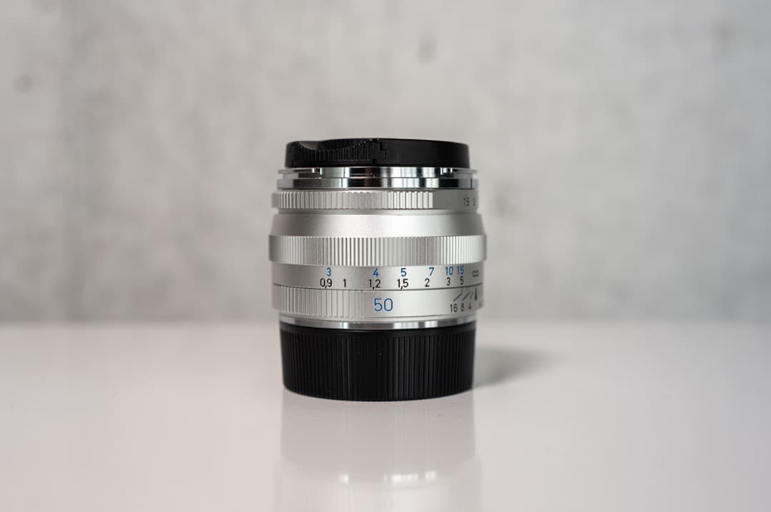 Carl Zeiss C Sonnar T* 50mm F1.5 ZM シルバー