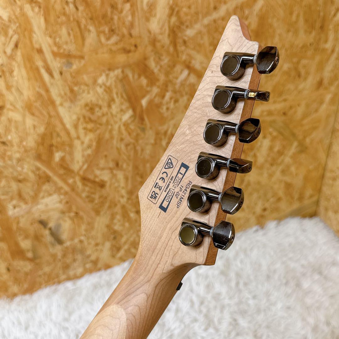 希少！海外限定モデル Ibanez RG421MSP グリーンスパークル