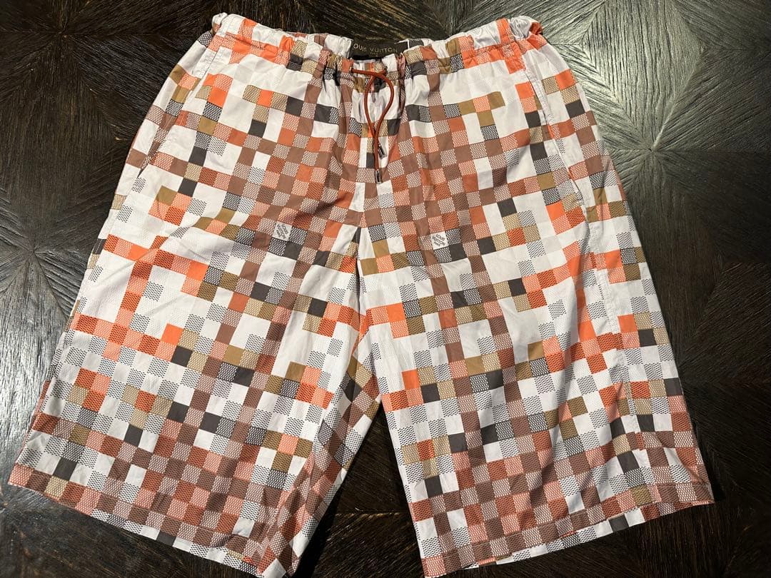 LOUIS VUITTON チェック柄 水着 S