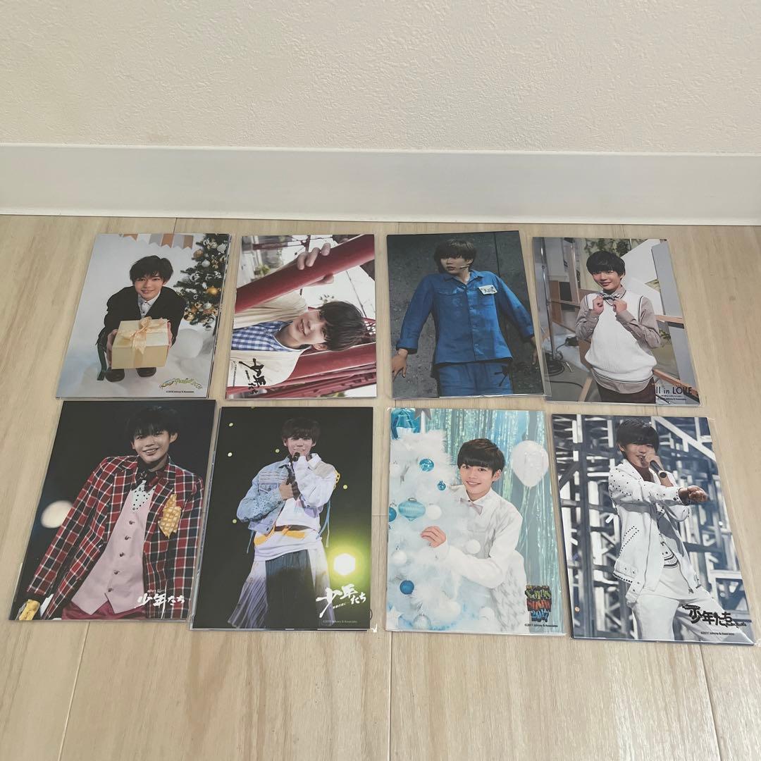 長尾謙杜 歴代フォトセ 13点セット+メモ帳1点