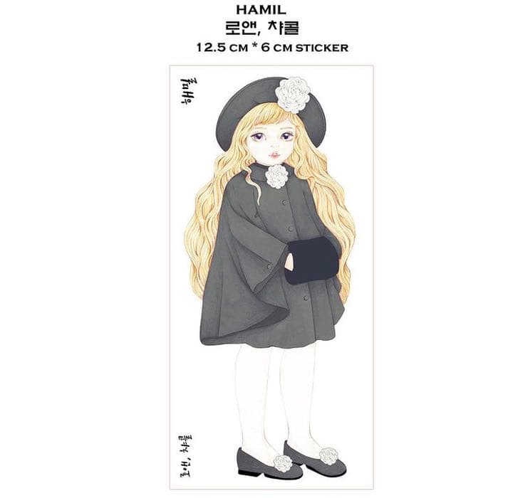 No.16【送料別】hamil ハミル ステッカー 9枚セット