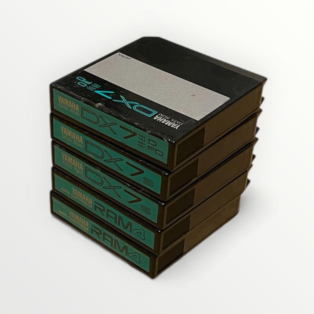 YAMAHA DX7 DATA ROM CARTRIDGE RAM4 5点まとめ