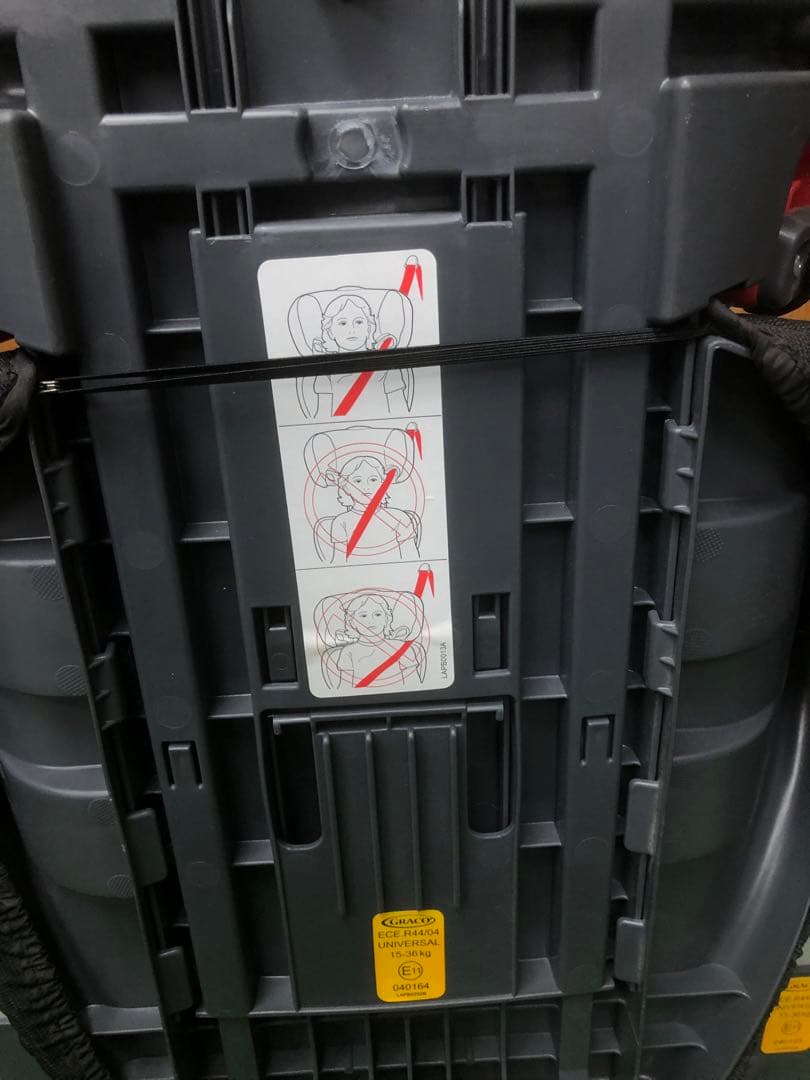 GRACO グレコ ジュニアシート チャイルドシートブラック/グレー　2個セット