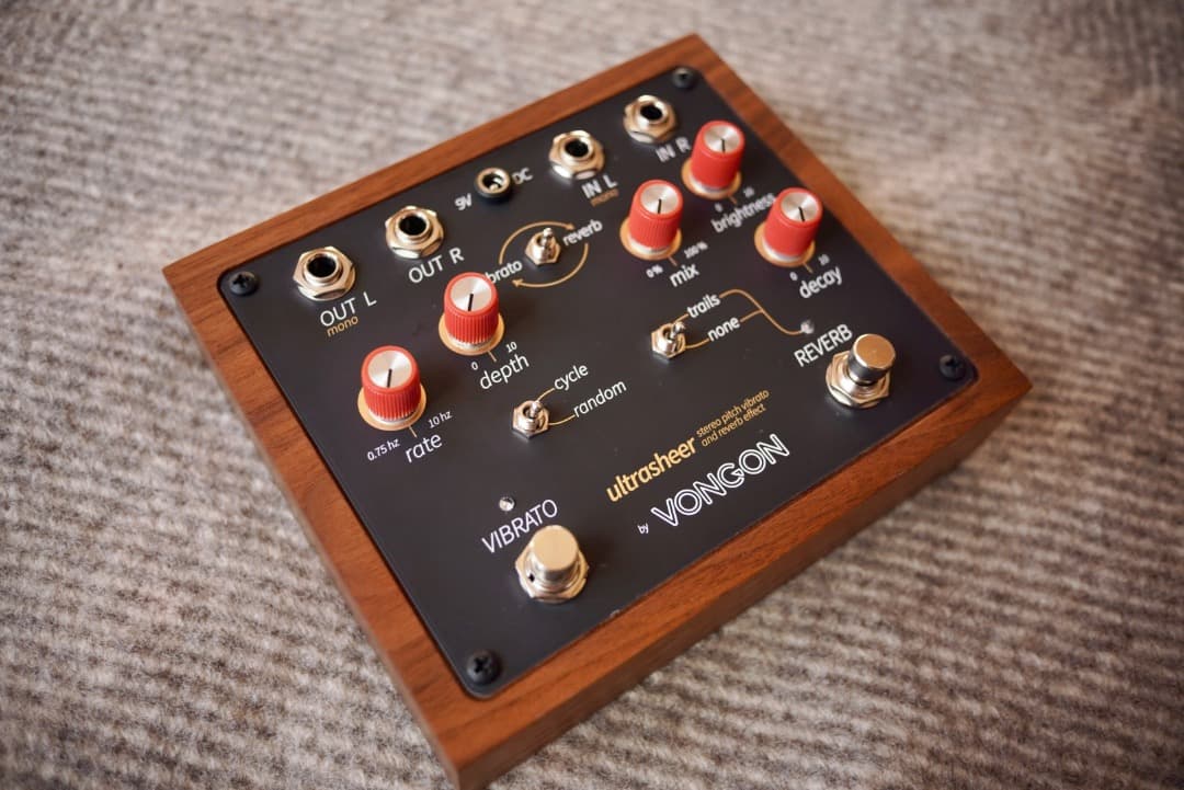 VONGON ultrasheer ステレオリバーブ／ビブラート