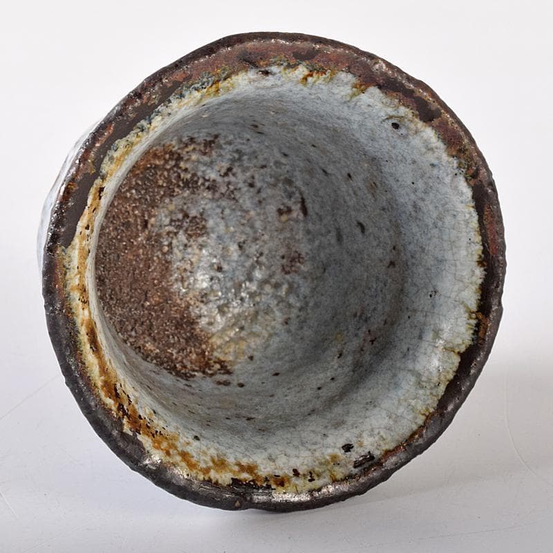 唐津焼　朝鮮唐津　盃　ぐい呑み　時代箱付　M　R7924