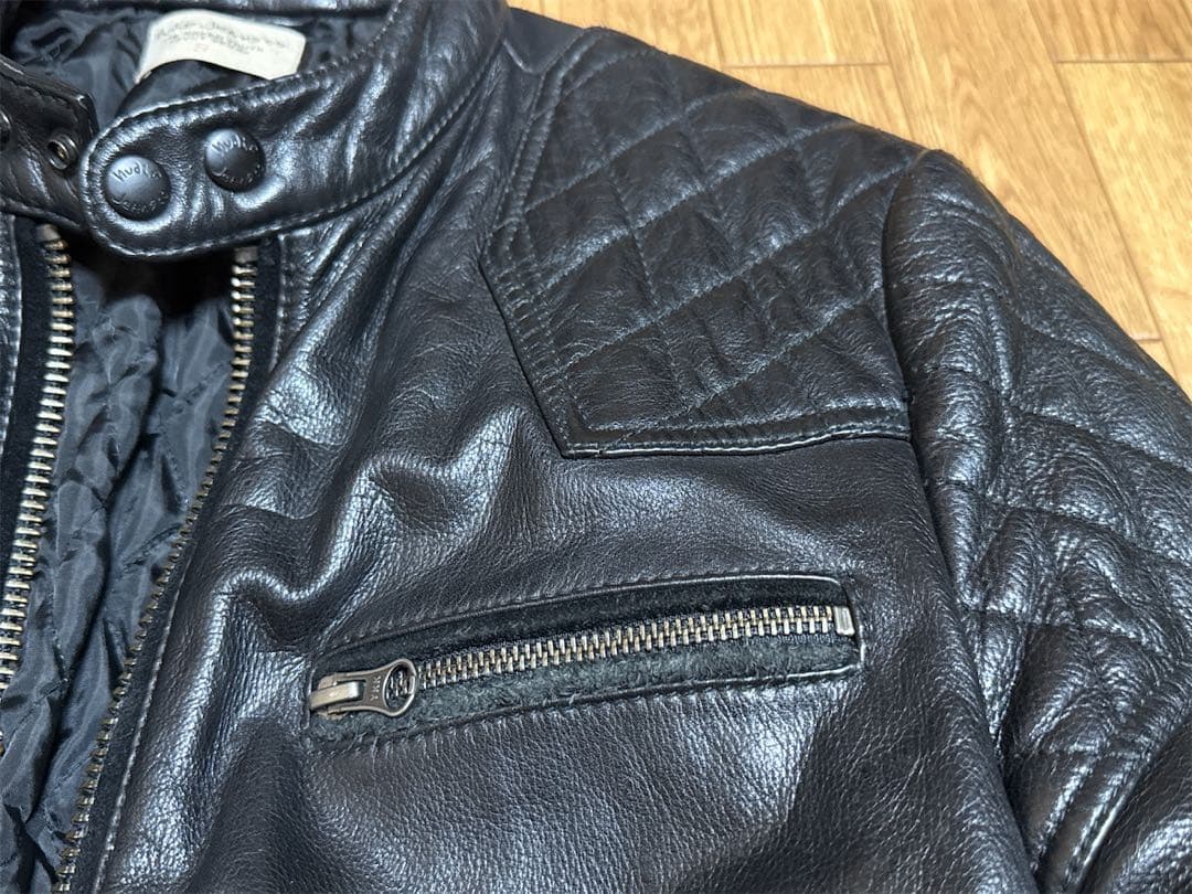 ヌーディージーンズ nudie jeans シングルライダースレザージャケット