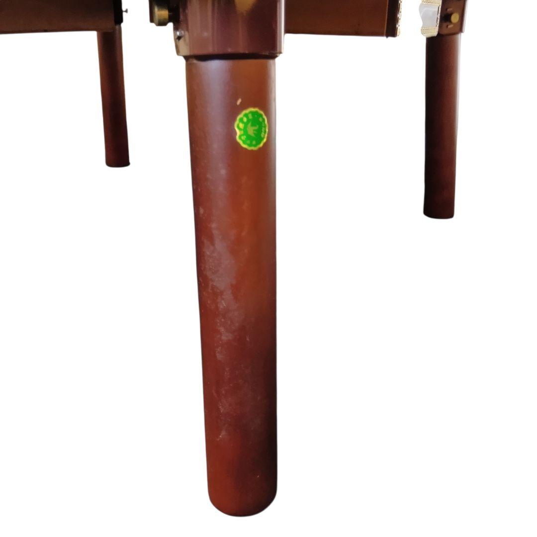 光工芸社　折りたたみ木製麻雀卓　麻雀牌（竹背）セット　昭和レトロ　ヴィンテージ